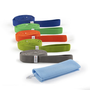 Flexvit Multi Set de 5 (5x5), bandas elásticas textiles con loops