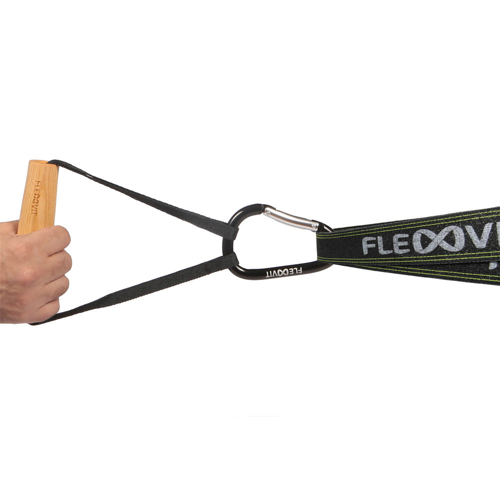 Manillas de madera Flexvit para bandas de resistencia