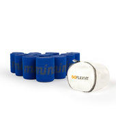 Flexvit Mini Team Pack de 10 bandas azules, resistencia muy fuerte