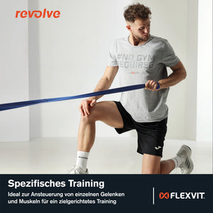 Flexvit Revolve azul en entrenamiento funcional