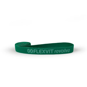 Flexvit Revolve verde, banda de resistencia textil