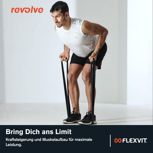 Flexvit Revolve negra en entrenamiento funcional