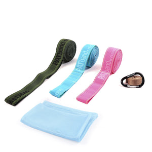 Flexvit PATband Set de 3, bandas textiles largas con loops