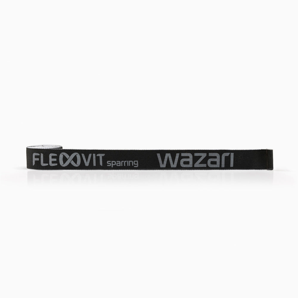 Flexvit Sparring Wazari, banda de resistencia negra para judo (nivel 3/4)
