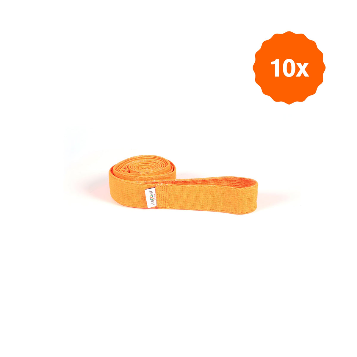 Flexvit Chain naranja, banda de estiramiento con loops