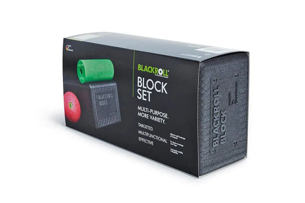 Blackroll · Block Set · Kit de Masaje Block + Ball 08 + Mini