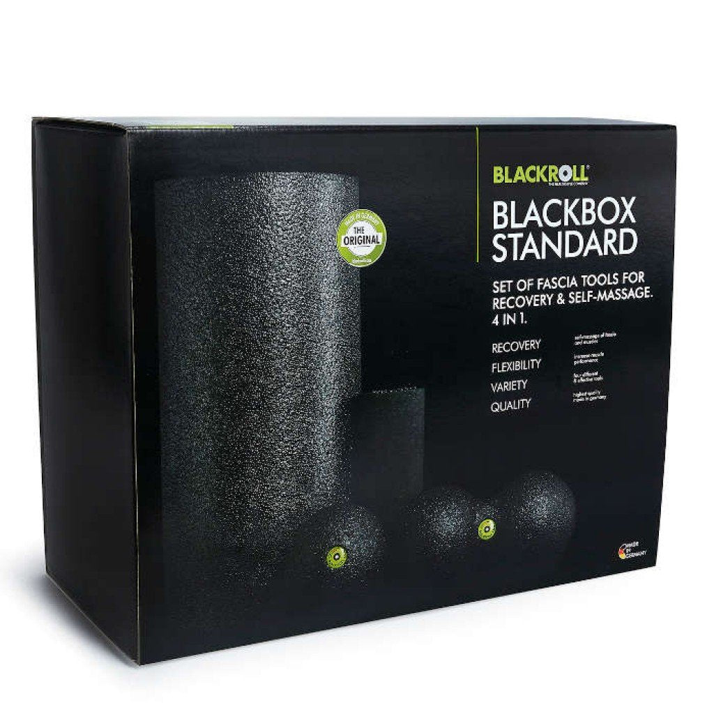 Blackroll · BlackBox Set · Kit 4 Piezas Liberación Miofascial