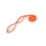 Flexvit Chain naranja, banda de estiramiento textil con loops
