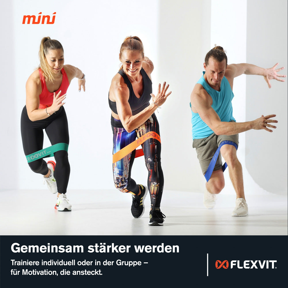 Ejercicios con las bandas del Flexvit Mini Set de 6