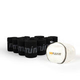 Flexvit Mini Team Pack de 10 bandas negras, resistencia extrema
