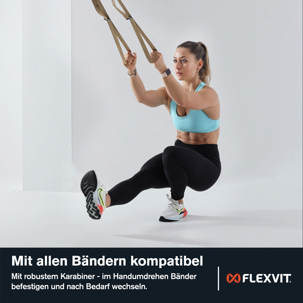 Ejercicios con bandas usando el Flexvit Multi-Anchor