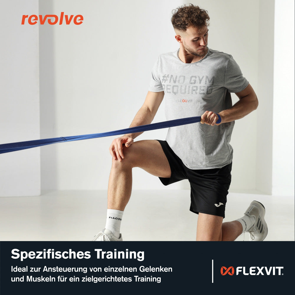 Flexvit Revolve azul en entrenamiento funcional