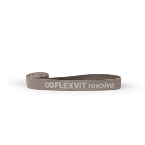 Flexvit Revolve gris claro, banda de resistencia textil