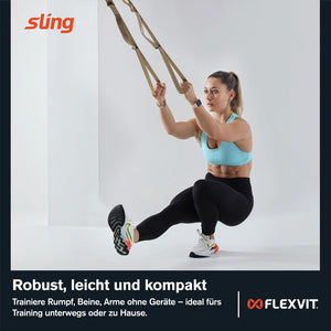 Ejercicios con la banda inelástica Flexvit Sling