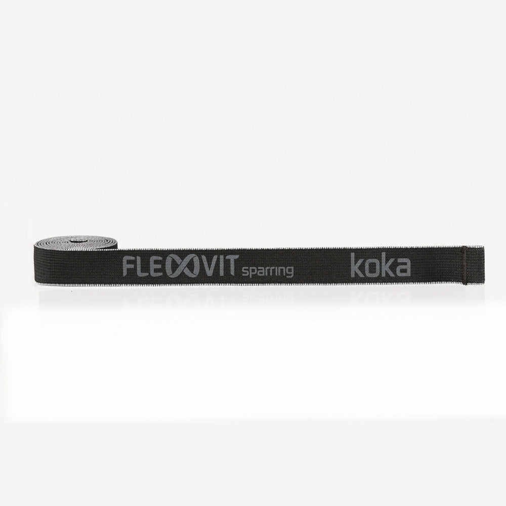 Flexvit Sparring Koka, banda de resistencia negra para judo (nivel 1/4)