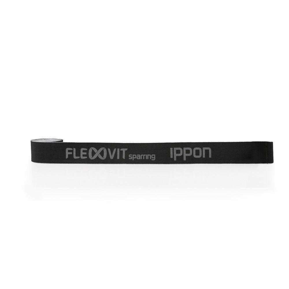 Flexvit Sparring Ippon, banda de resistencia negra para judo (nivel 4/4)