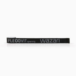 Flexvit Sparring Wazari, banda de resistencia negra para judo (nivel 3/4)