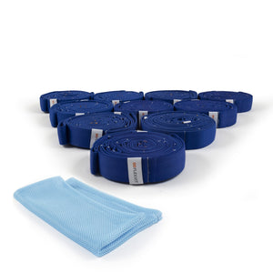 Flexvit Multi Team Pack de 10 bandas azules con loops
