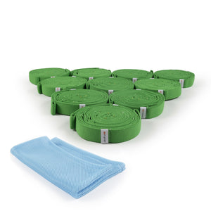 Flexvit Multi Team Pack de 10 bandas verdes con loops