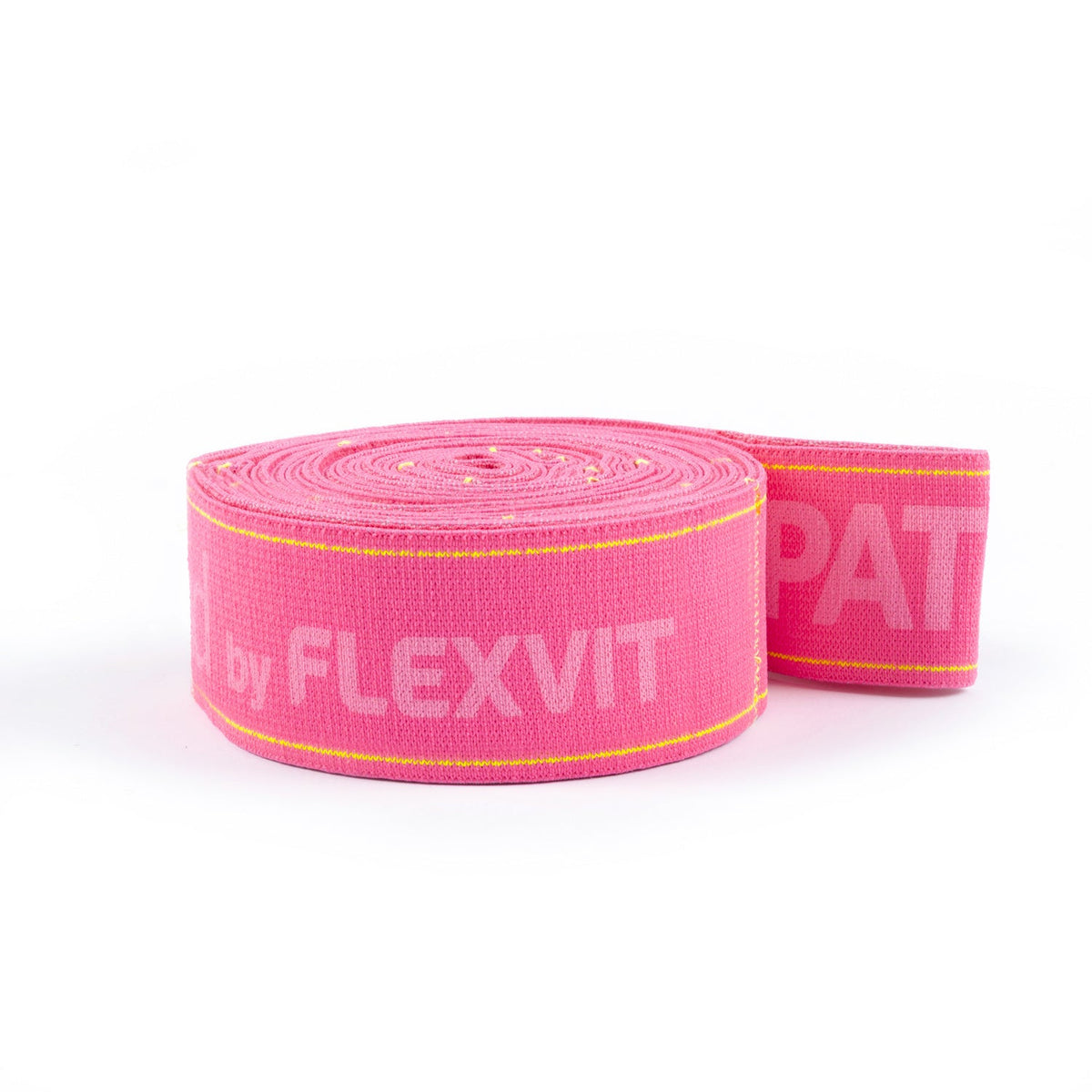 Flexvit PATband rosada en una sesión de entrenamiento