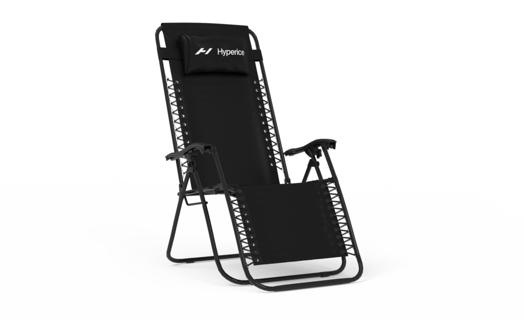 Silla plegable para presoterapia | Hyperice Zero Gravity
